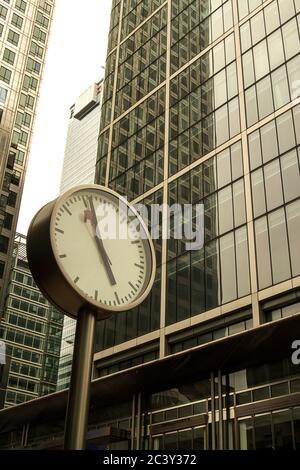 Die Zeit tickt - Geschäftskonzept. Stockfoto