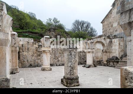 Kirche der Heiligen Astvatsatsatsin (Heilige Mutter Gottes) Kirche, XIc., Kloster Haghartsin Schlucht des Flusses Hagartsin, Dilijan, Provinz Tavush, Armenien Stockfoto