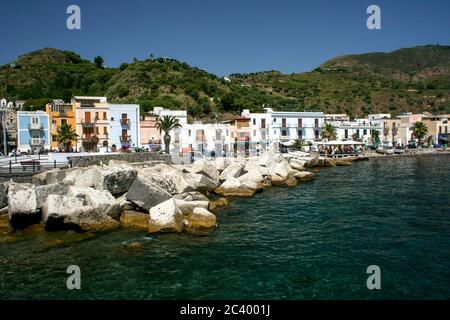 Lipari (Eolie-Inseln) (Sizilien/Italien) Stockfoto