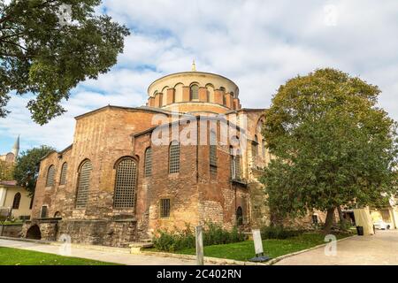 Topkapi Palast in Istanbul, Türkei an einem schönen Sommertag Stockfoto