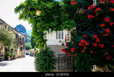 Typisches Haus der sizilianischen Völker (Sizilien / Italien) Stockfoto