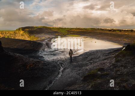 Cliffs of Moher im wunderschönen Irland Stockfoto