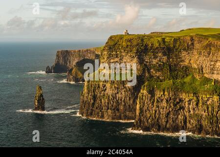 Cliffs of Moher im wunderschönen Irland Stockfoto