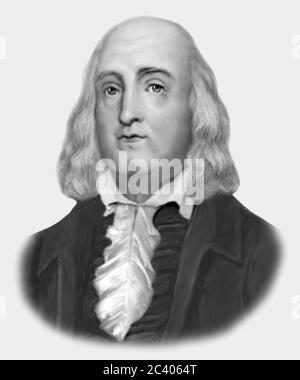 Jeremy Bentham 1748-1832 Englisch Philosoph Jurist Sozialreformer Stockfoto