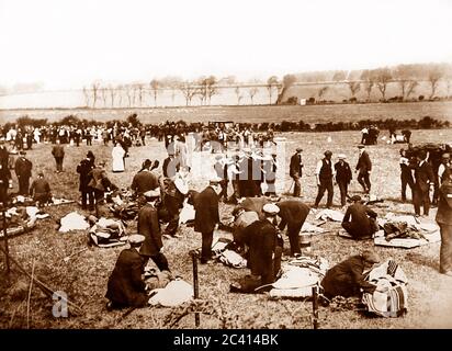 Eisenbahnkatastrophe Von Qunintinshill, 1915 Stockfoto