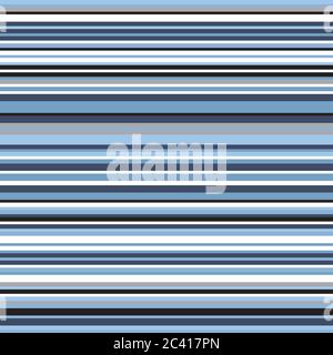 Nahtloses Muster mit horizontalen farbigen Linien Stock Vektor