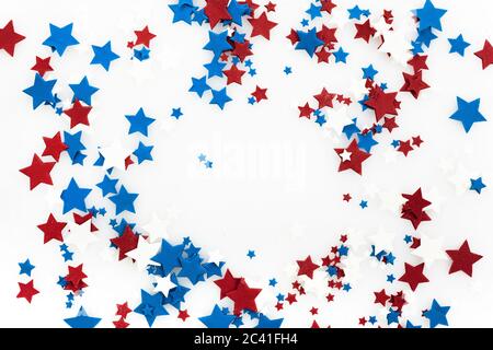 Hintergrund des vierten juli. Amerikanischer Unabhängigkeitsstag Stockfoto