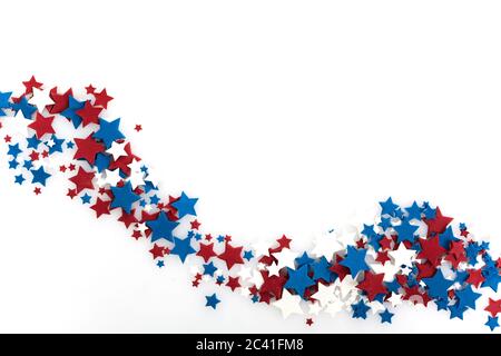 Hintergrund des vierten juli. Amerikanischer Unabhängigkeitsstag Stockfoto