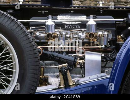 1930er Jahre Invicta 4 1/2 Liter Low Chassis Typ S. Karosserie von Carbodies. Stockfoto