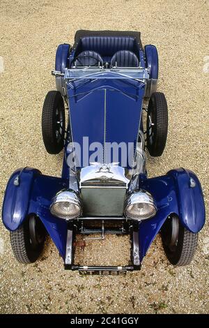 1930er Jahre Invicta 4 1/2 Liter Low Chassis Typ S. Karosserie von Carbodies. Stockfoto