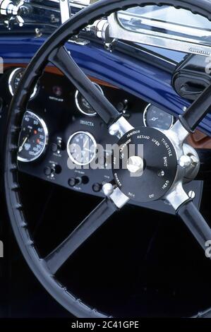 1930er Jahre Invicta 4 1/2 Liter Low Chassis Typ S. Karosserie von Carbodies. Stockfoto