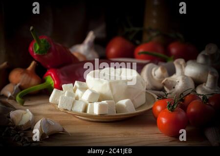 Rustikale noch Datei Ecke Stockfoto