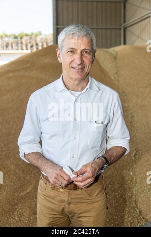 Ferrara, Italien. Juni 2020. 23 Luca Barilla (geb. 1959) ist ein italienischer Milliardär-Geschäftsmann und stellvertretender Vorsitzender der Barilla Group, dem weltweit größten Nudelunternehmen, das zu 85 % im Besitz von Luca, seinen Brüdern Guido und Paolo und einer Schwester in Ferrara, Italien, ist. Bild: Filippo Rubin / Alamy Stockfoto