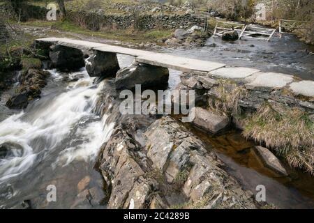 Wash Dubs in der Nähe von Wharfe und Austwick in den Yorkshire Dales, Großbritannien Stockfoto