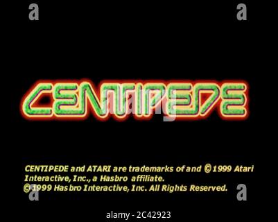 Centipede – Sony PlayStation 1 PS1 PSX – nur für redaktionelle Zwecke Stockfoto