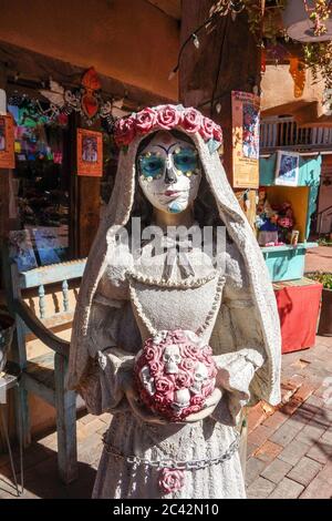 Figur zur Feier von Día de Muertos Stockfoto