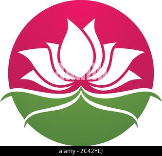 Schönheit Vektor Blumen design Logo-Vorlage-Symbol Stock Vektor