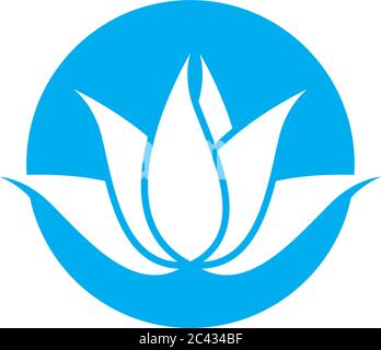 Schönheit Vektor Blumen design Logo-Vorlage-Symbol Stock Vektor