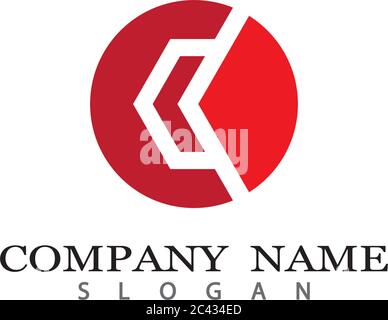 Pfeile vector illustration symbol Logo Template Design Stock Vektor