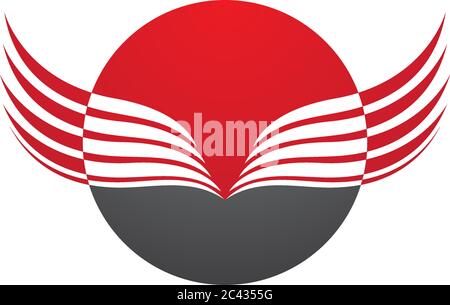 Wing Logo Vorlage Vektor icon Abbildung design Stock Vektor