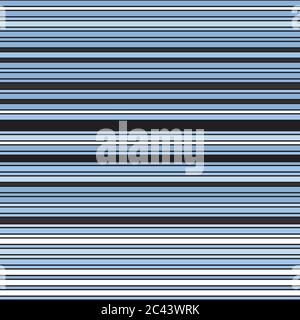 Nahtloses Muster mit horizontalen farbigen Linien Stock Vektor