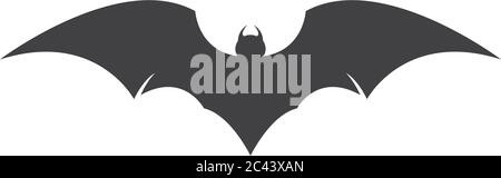 Bat Logo Vorlage Vektor Symbol Illustration Design Stock Vektor