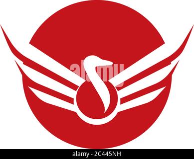 Duck Logo Vorlage Vektor Symbol Illustration Stock Vektor