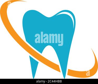 Dental Logo Vorlage Vektor Illustration Icon Design Stock Vektor
