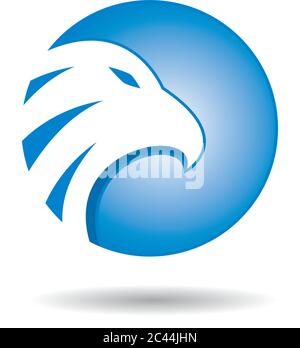 Eagle Logo Vorlage Vektor Symbol Illustration Design Stock Vektor
