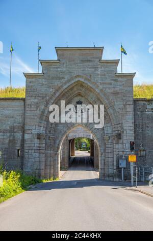 Straßentunnel eine Festung Stockfoto