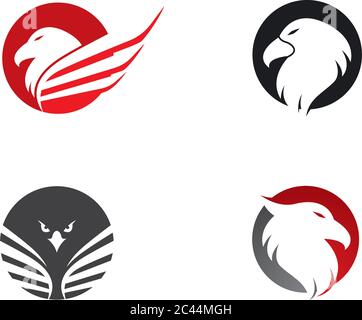 Eagle Logo Vorlage Vektor Symbol Illustration Design Stock Vektor
