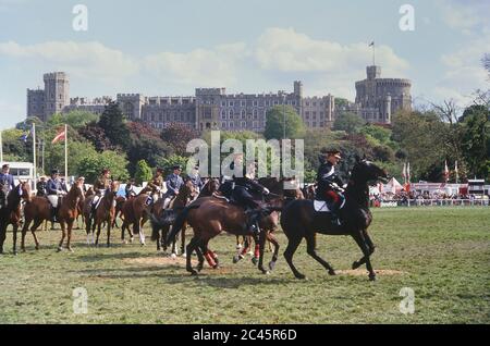 Royal Windsor Horse Show. Berkshire, England, Großbritannien. 1989 Stockfoto