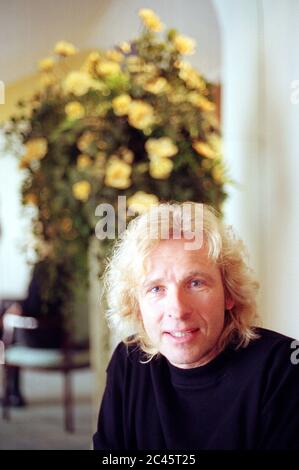 Thomas Gottschalk - TV-Moderator - Spiegelinterview im Bayerischen Hof - München - Bayern - Deutschland Stockfoto