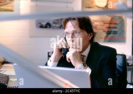 Klaus Dieter Frers - Vorstandsvorsitzender der Paragon AG. Stockfoto