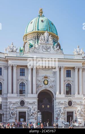 Hofburg, Hofburg, Kaiserappartements Stockfoto