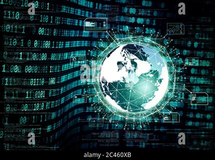 Big Data Internet Konzept Stockfoto