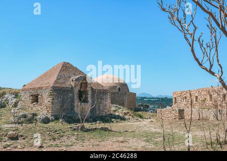 Fortezza Rethymno - Festung in Rethymno auf der Insel Kreta Stockfoto