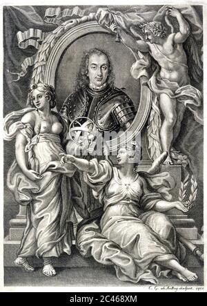 OLIVER CROMWELL (1599-1658) englischer Soldat und Lord Protector Stockfoto