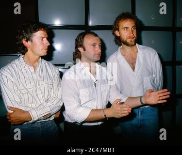 Genesis beim Montreux Festival 1988 Stockfoto