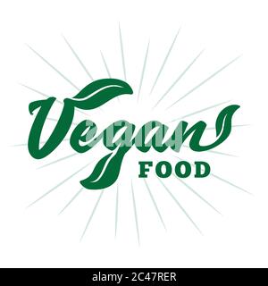 Vegane Lebensmittel. vektor und Illustration. Stock Vektor