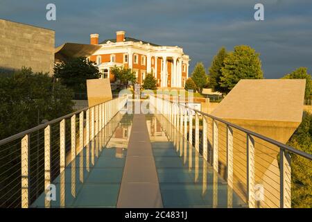 Hunter Museum of American Art, Bluff View Arts District, Chattanooga, Tennessee, USA Stockfoto