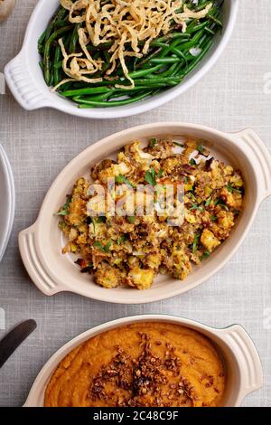 Traditionelle Thanksgiving Seiten Stockfoto