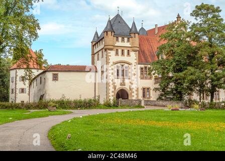 Schloss Jagesthausen, auch Alte Burg oder Götzenburg, Jagesthausen, Baden-Württemberg, Deutschland genannt Stockfoto