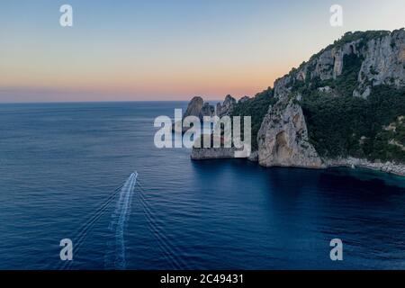 Capri, Casa Malaparte, museo Curzio Malaparte Stockfoto