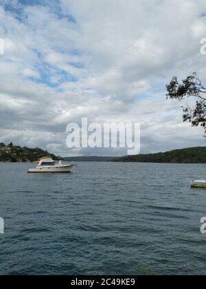 Schöne Aussicht auf Gymea Bay, Sydney, New South Wales, Australien Stockfoto