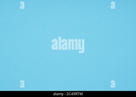 Hellblau Leder Textur abstrakt Muster Hintergrund Stockfoto