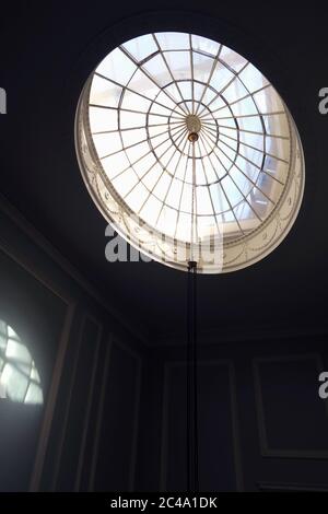 Kuppelförmides Oberlicht im Kenwood House in Hampstead London Stockfoto