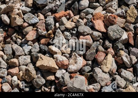 Mischsteine für Baumaterial - Stockfoto