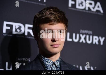 Ansel Elgort nimmt am 29. November 2016 an den 30. FN Achievement Awards im IAC-Hauptsitz in New York City Teil. Stockfoto