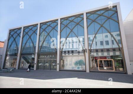 Das John Lewis Department Wore in Cheltenham, Gloucestershire in Großbritannien Stockfoto